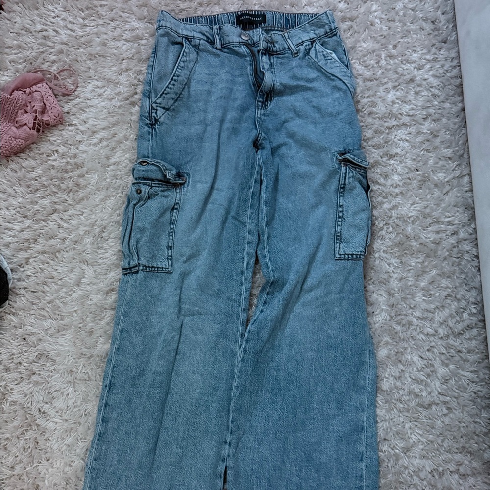 Aeropostale Light Blue Denim